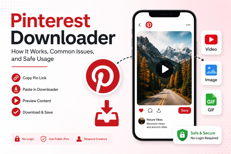 Pinterest Downloader Guide: How It Works, Common Issues, and Safe Usage 3 how to download pinterest video images and an image downloader guide